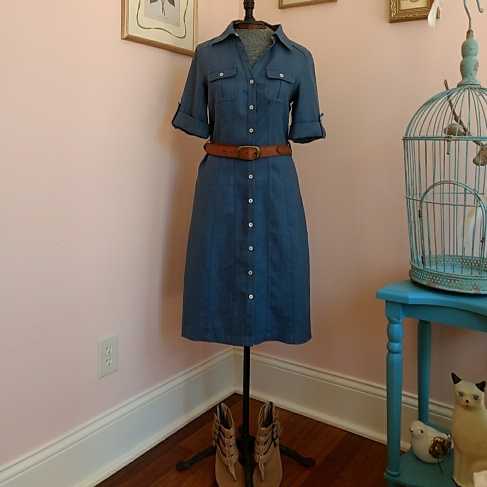 Boden Linen Dress